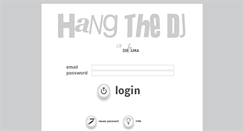 Desktop Screenshot of hangthedj.die4ma.com