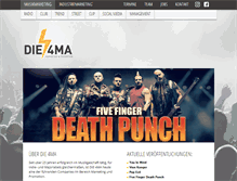Tablet Screenshot of die4ma.com